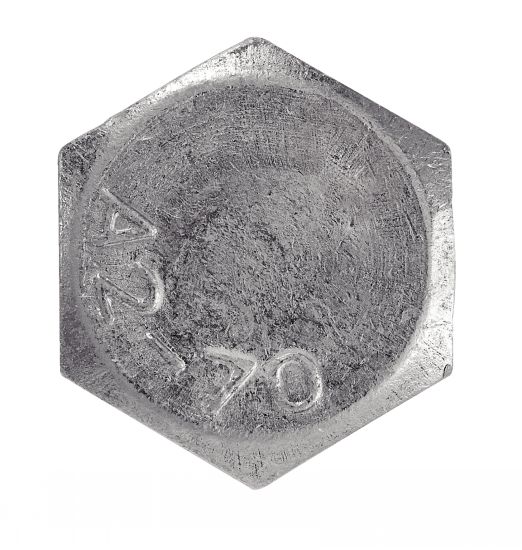 Vis métaux TH 10X60 tête hexagonale Inox A2 filetée