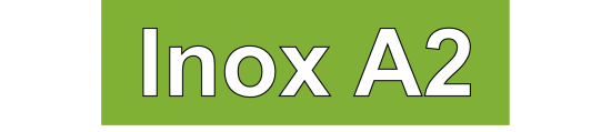ECROUS HEXAGONAUX Inox A4 DIN 934 (similar ISO 4032, NFE25-401, UNI 5588)  (Modèle : 64601)